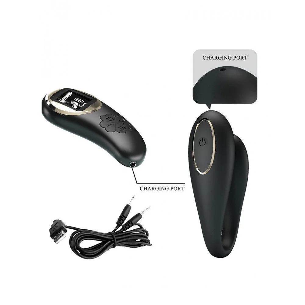 Вибратор за двойки с дистанционно Nathan