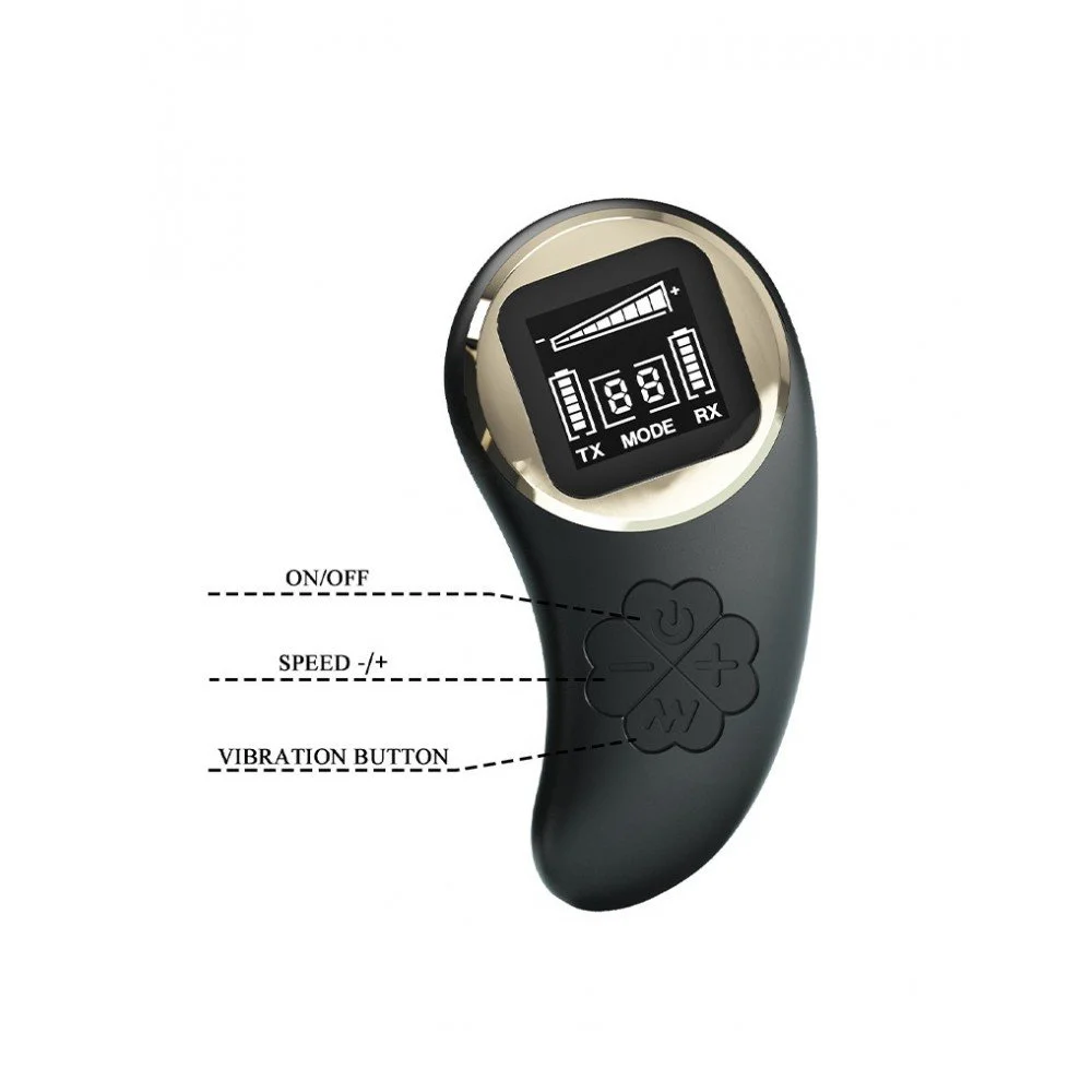 Вибратор за двойки с дистанционно Nathan