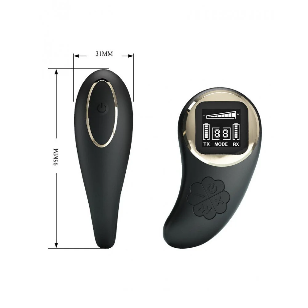 Вибратор за двойки с дистанционно Nathan