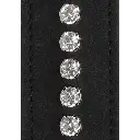 Кръстачка за белезници черна