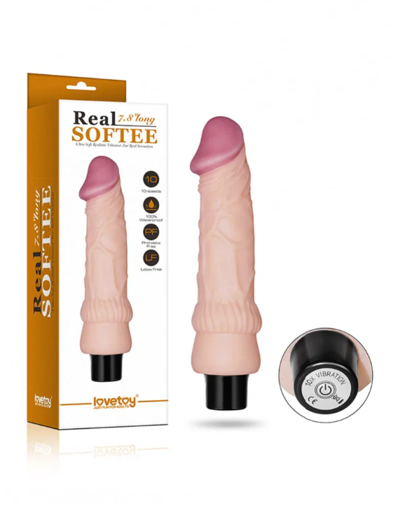 Realistic vibrator 7.8'' Real Softee