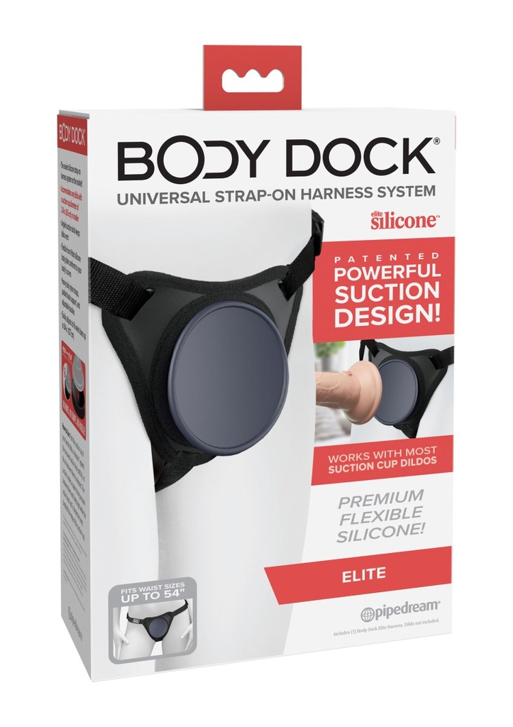 Strap-on Harness with Suction Cup Elite