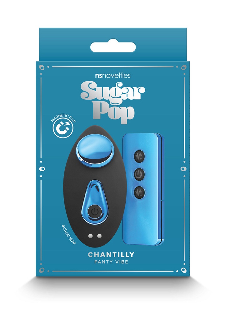 Panty Vibrator with Magnetic Attachment Sugar Pop Chantilly
