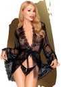 3-piece robe set S/L black Hypnotic Power