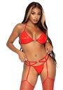 M/L red 3-piece set