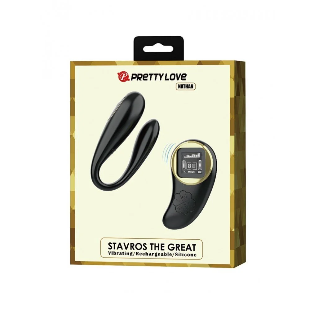 Couples vibrator with remote Nathan