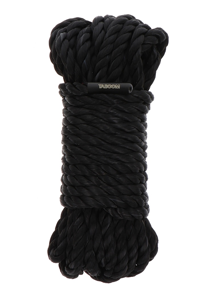 Bondage rope TABOOM black 10 meters
