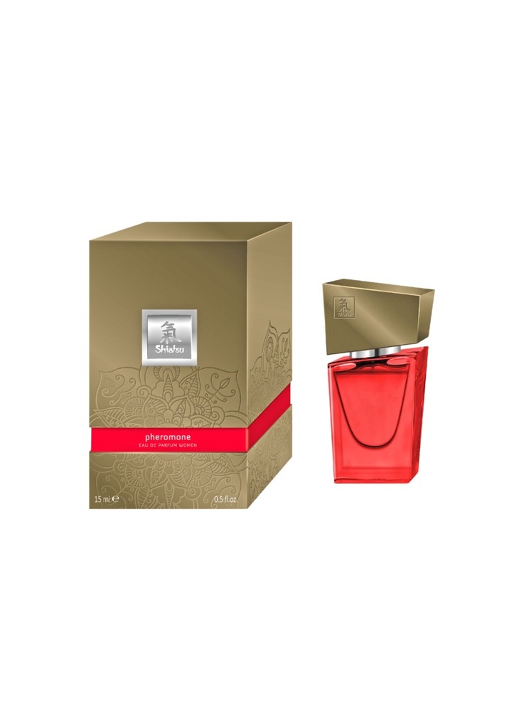 Women's pheromone perfume Shiatsu red 15ml.