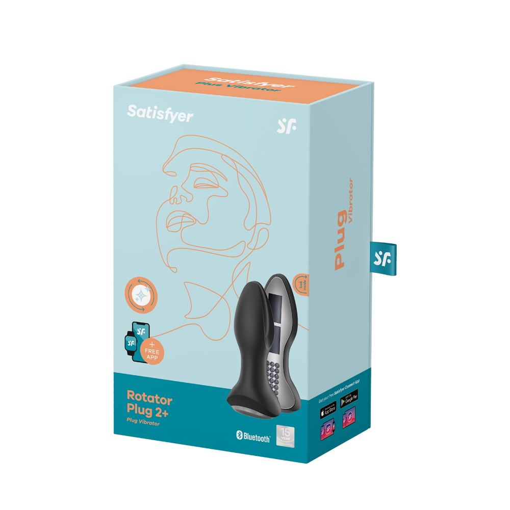 Anal vibrator Satisfyer Rotator Plug 2+