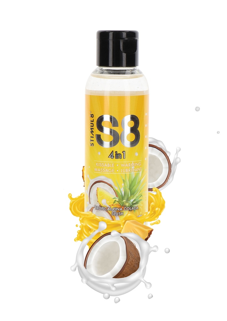 Pina Colada S8 4 in 1 - Edible, Exciting, Massage, Lubricant