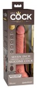 Vibrator 7" King Cock Elite with dual thrust + remote control