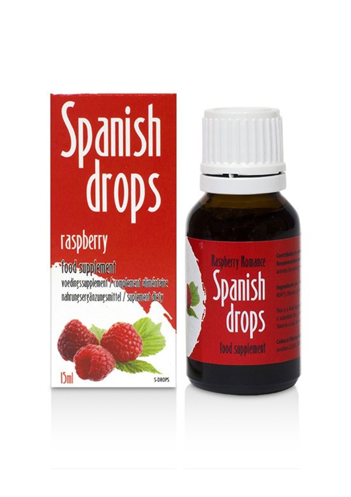 Stimulating drops Raspberry Romance (Spanish fly)