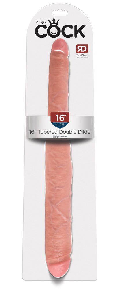 Realistic double dildo 16'' King Cock
