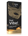 Orgie Dual vibe! Vibrating lubricant (Pina colada)