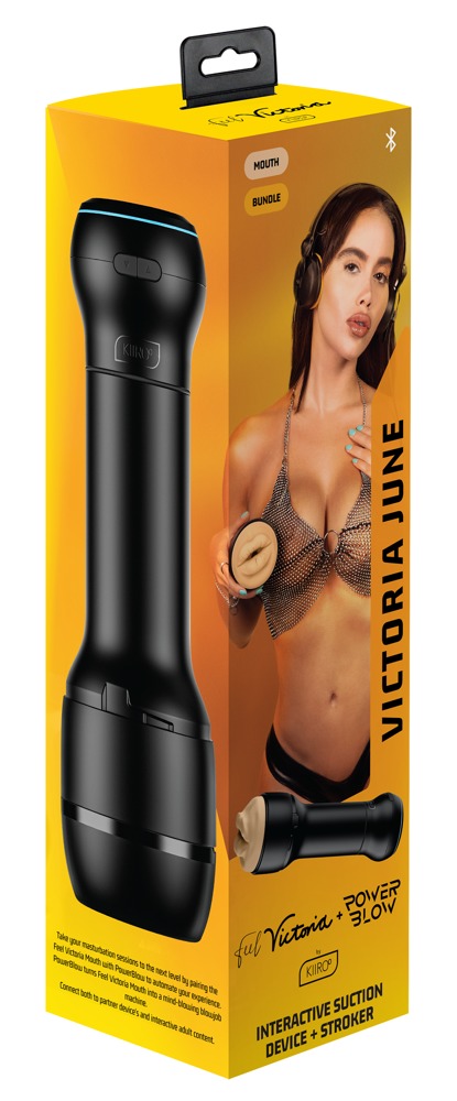 Мастурбатор PowerBlow + FeelVictoria Mouth Combo