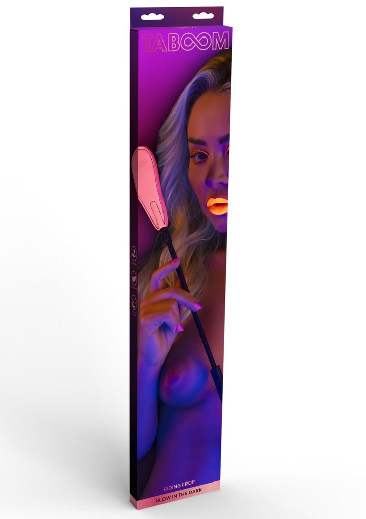 Светеща кожена палка TABOOM