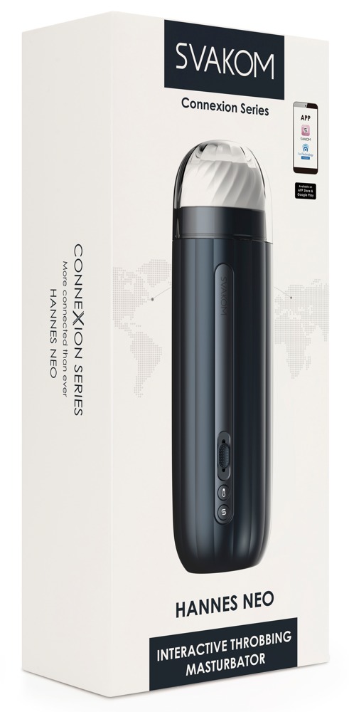 SVAKOM Hannes Neo Masturbator with Phone Control and Heating