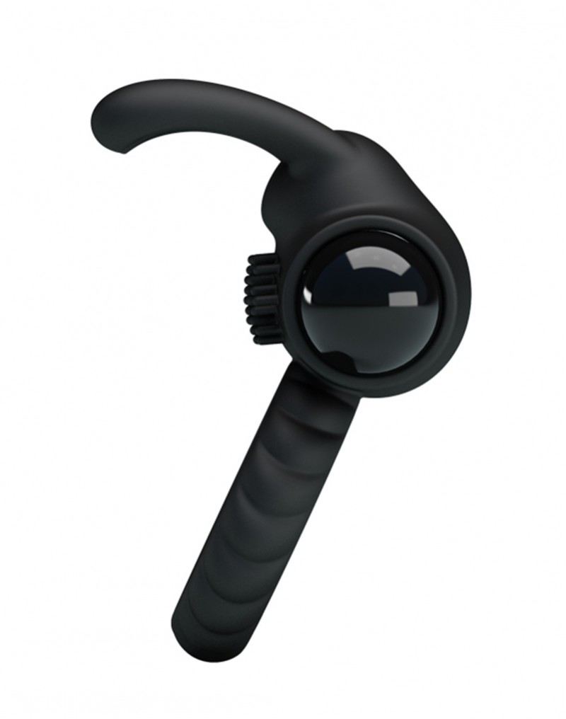 Вибриращ пенис ринг с клиторстимулатор "Crazy Bull"	