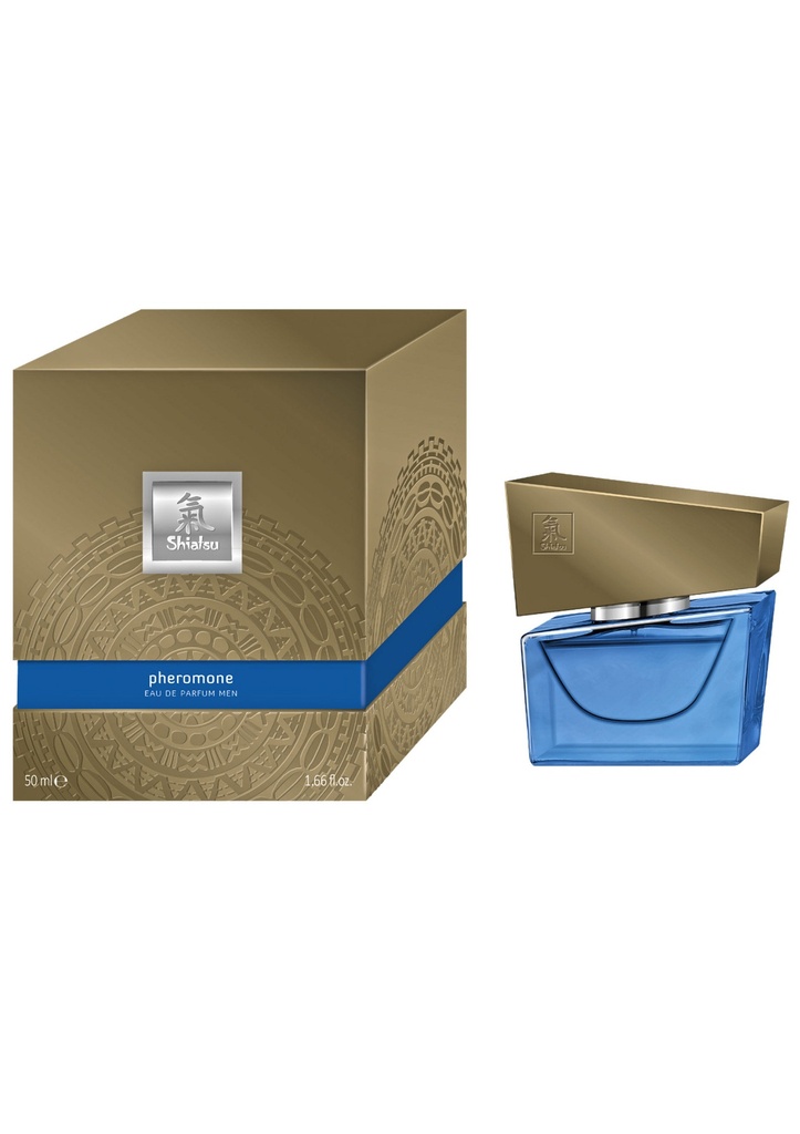 Men's Pheromone Perfume Shiatsu Darkblue 50ml