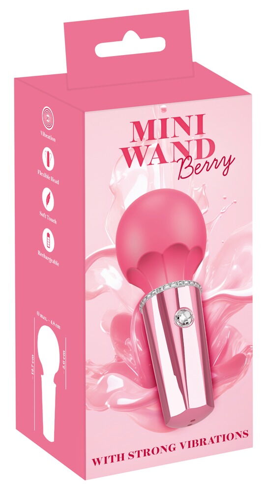 Мини масажор Mini Wand Berry