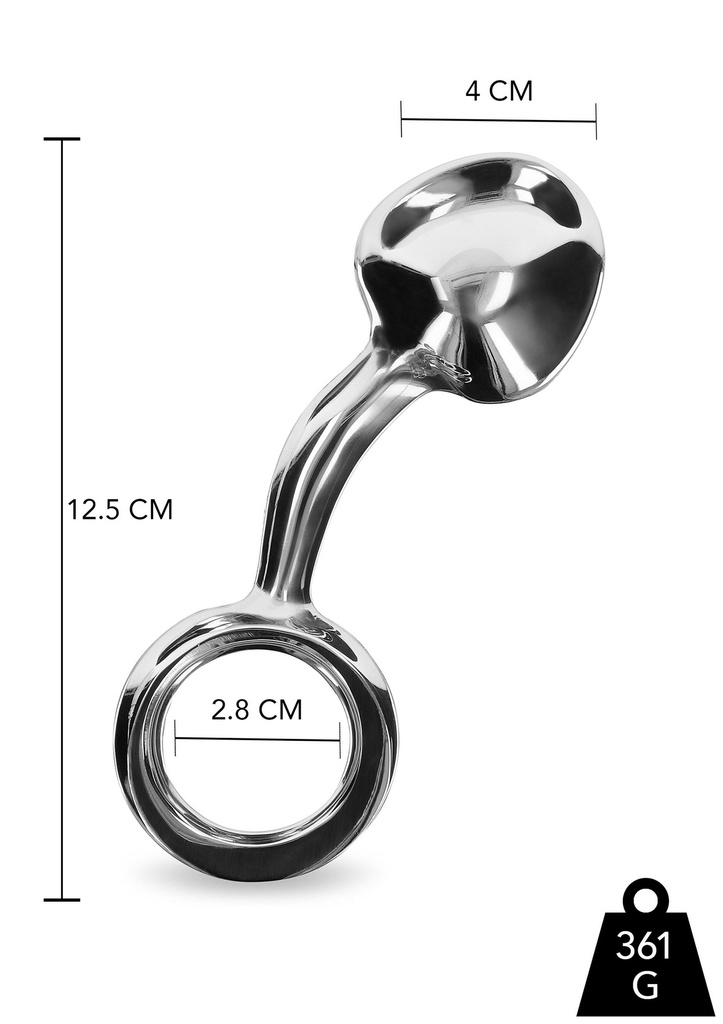 Steel plug with pull ring 361g.