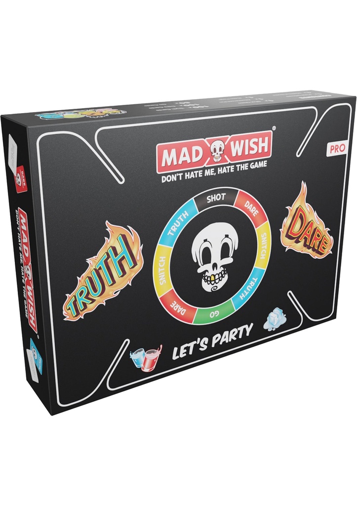 Party board game "MAD WISH"