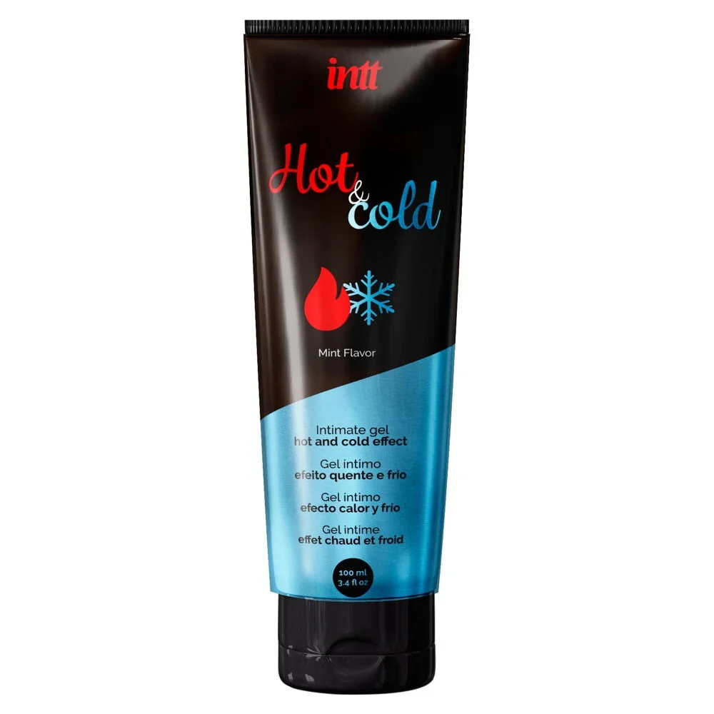 Hot & Cold water-based lubricant with mint flavor "Intt"