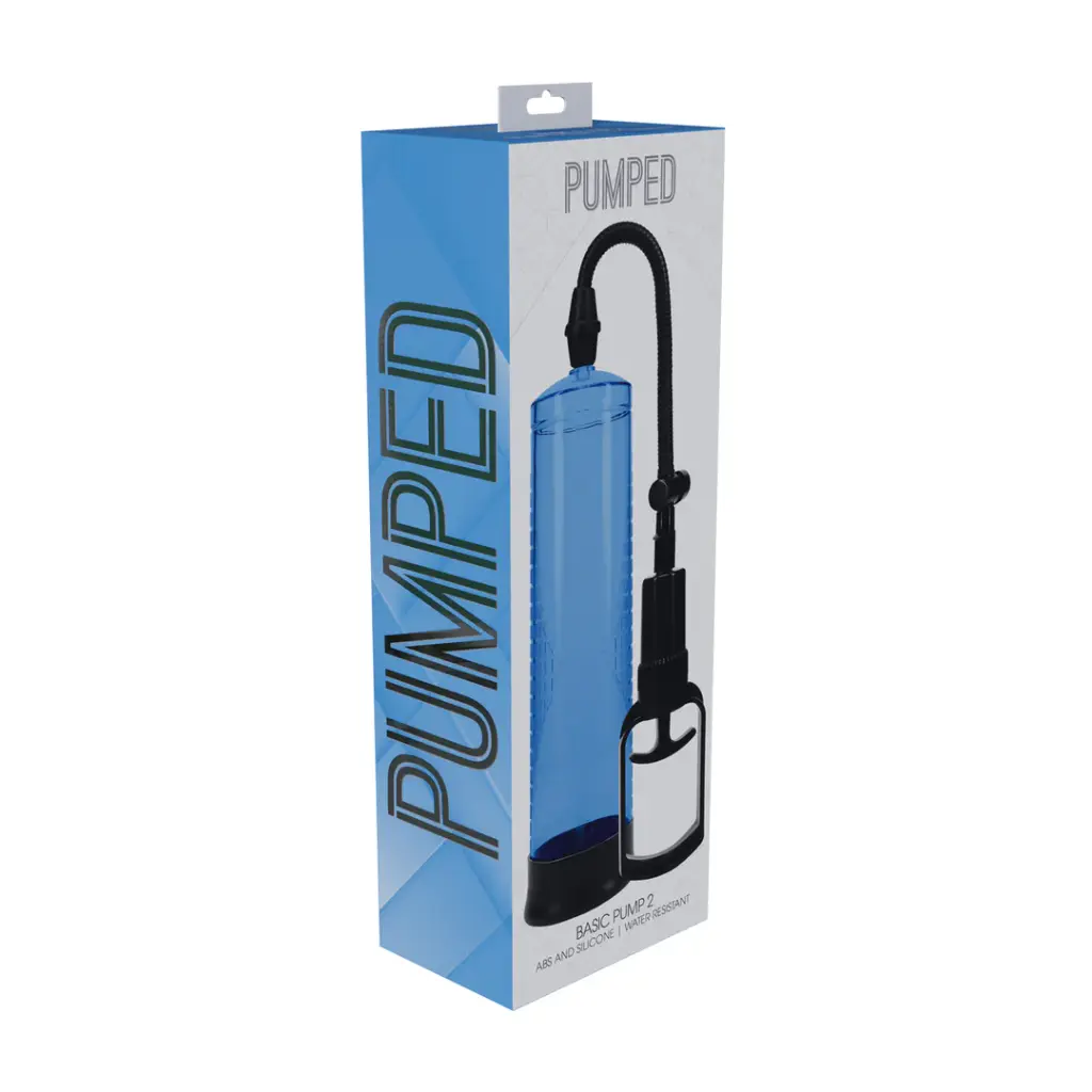 Standard penis pump - blue