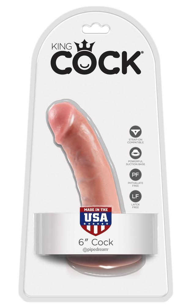 Dildo King Cock Flesh 6"/17cm
