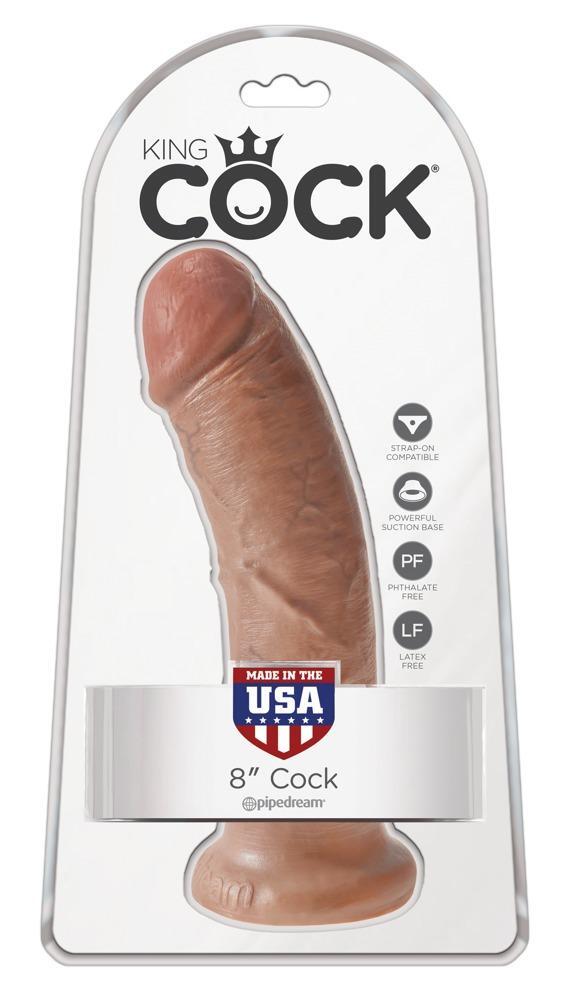 Дилдо King Cock 8"/20см
