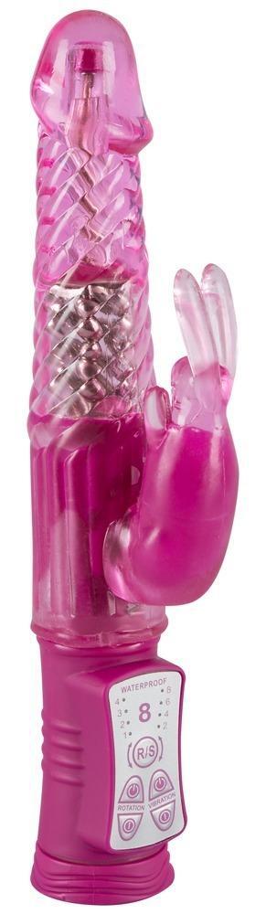 Sugar Babe Vibrator with Clitoral Stimulator