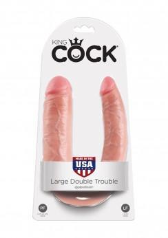 Double Dildo with U-shape L