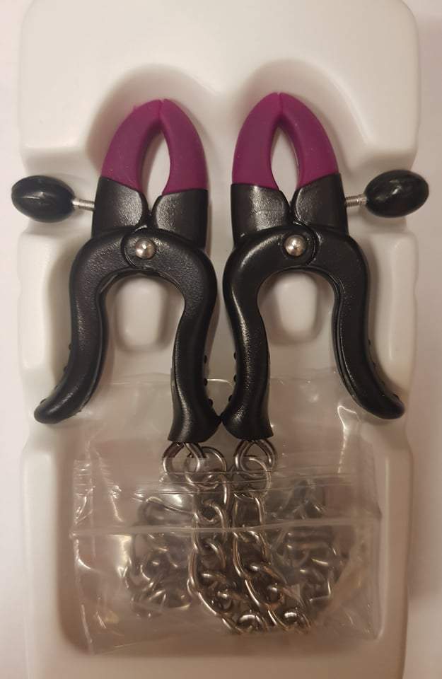 Nipple Clamps with Chain