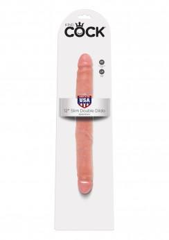 Double Slim Dildo 12"
