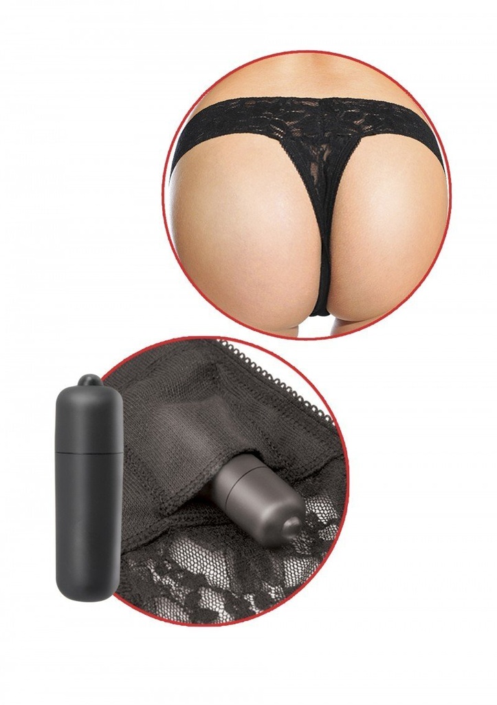 Plus-size Vibrating Thong