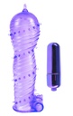 Penis Sleeve Classix Textured Sleeve & Bullet Purple