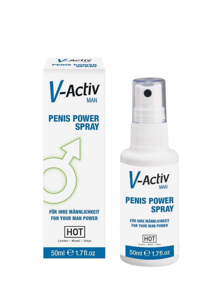 V-active power spray - Spray for Better and Stronger Erection