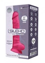 Realistic Silicone Vibrator SILEXD 20cm Pink