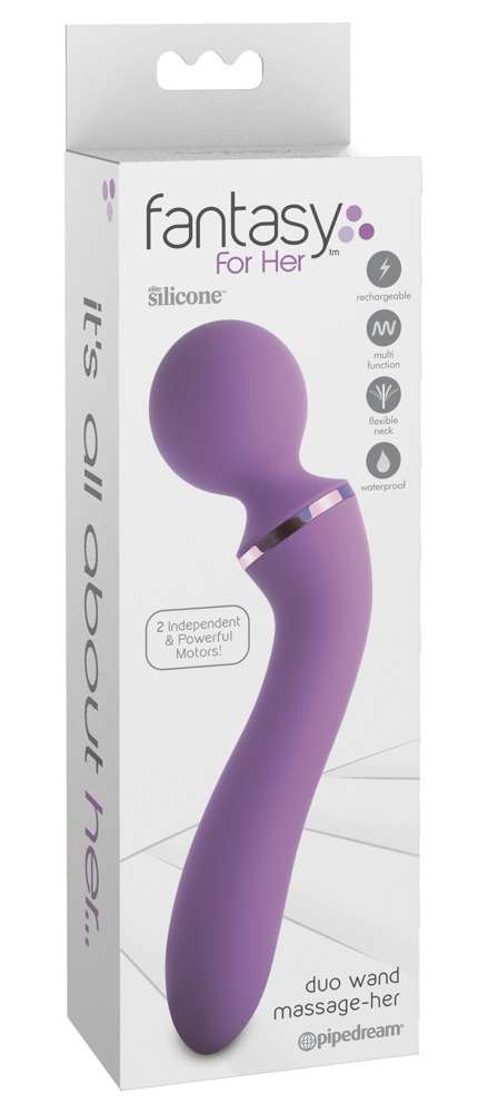 Clitoris stimulator double-sided Duo Wand Massage-Her