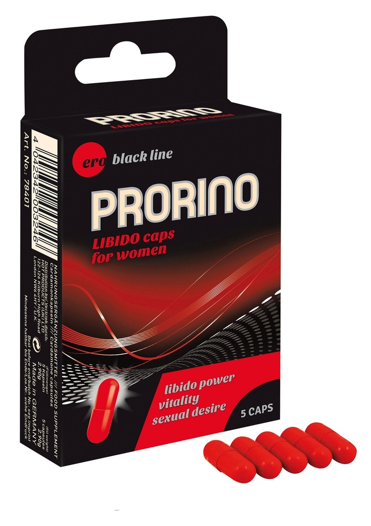 Prorino libido concentrate capsule for women 5 pcs.