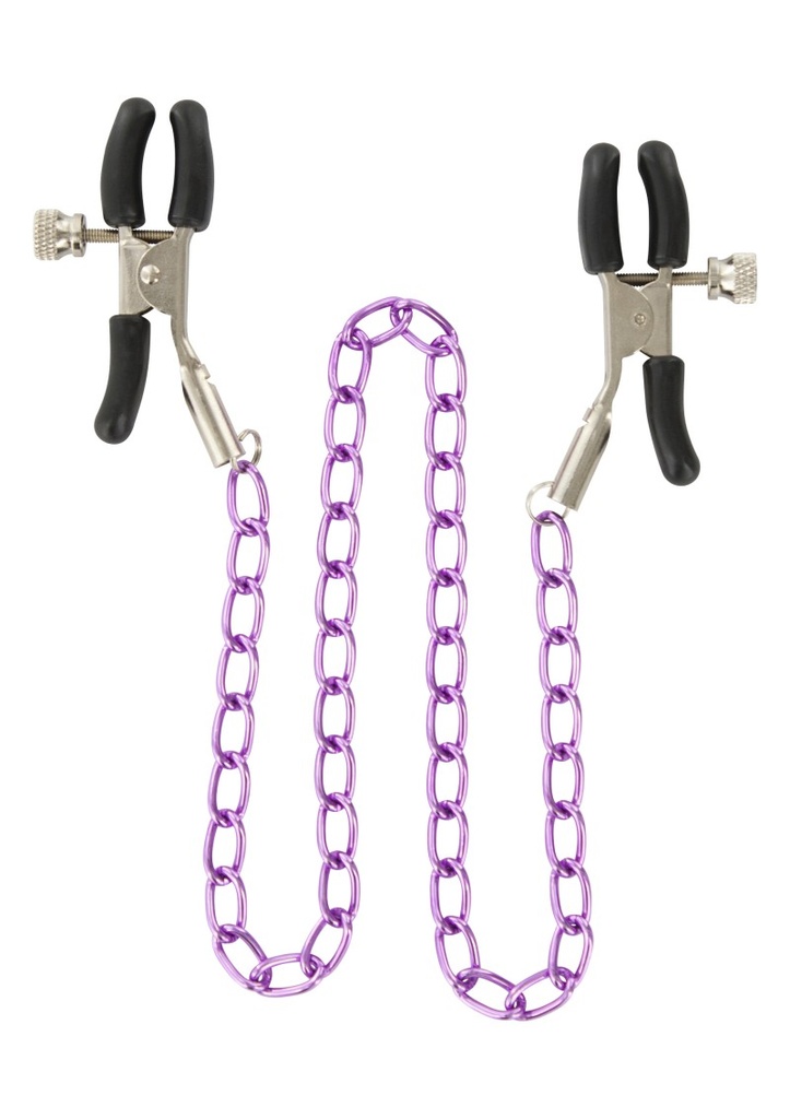 Nipple clamps with chain