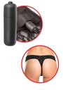 Thong with vibro-bullet