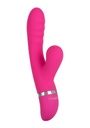 Vibrator with clitoris suckling
